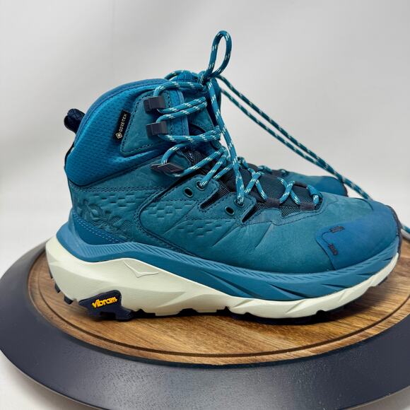 Hoka One One Blue Athletic Shoes - Picture 1 of 12